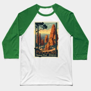 Pinnacles National Park California Baseball T-Shirt